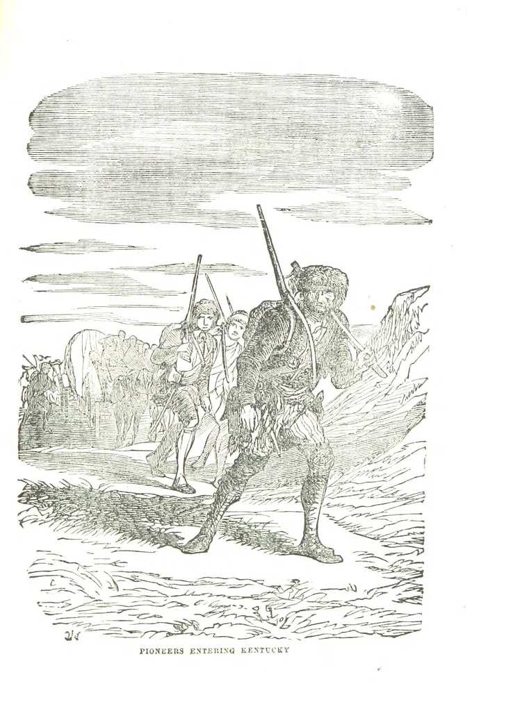 An illustration from Border Wars of the West. Comprising the frontier wars of Pennsylvania, Virginia, Kentucky, Ohio, Indiana, Illinois, Tennessee and Wisconsin, etc, 1853, leaf 263