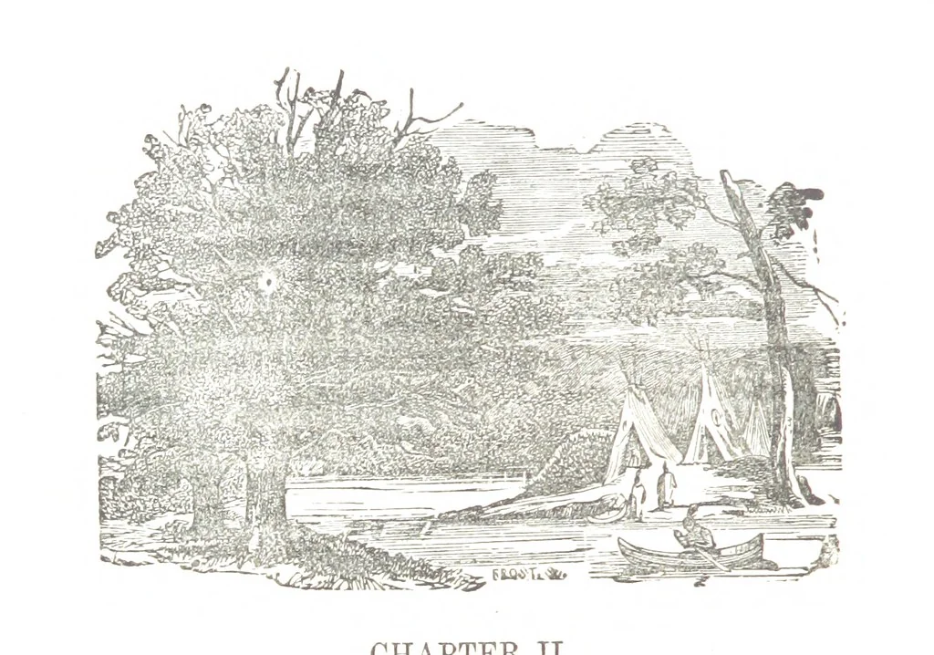 An illustration from Border Wars of the West. Comprising the frontier wars of Pennsylvania, Virginia, Kentucky, Ohio, Indiana, Illinois, Tennessee and Wisconsin, etc, 1853, leaf 278