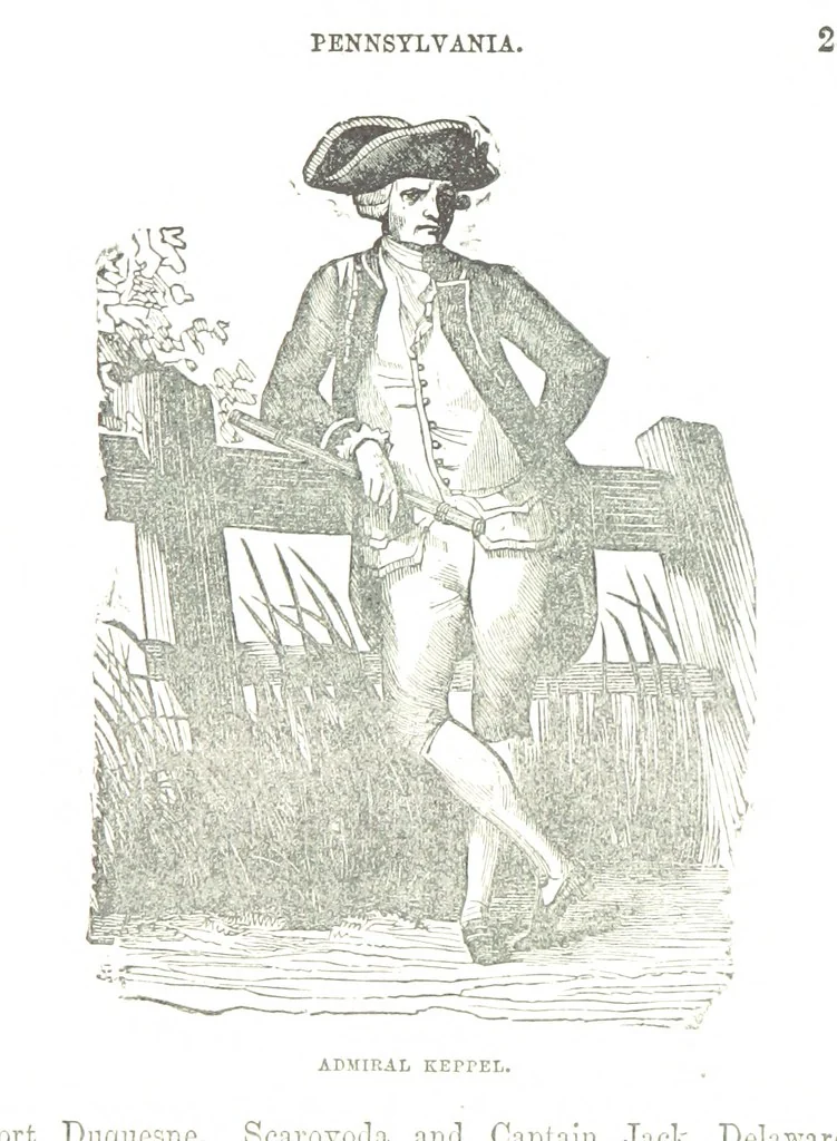 An illustration from Border Wars of the West. Comprising the frontier wars of Pennsylvania, Virginia, Kentucky, Ohio, Indiana, Illinois, Tennessee and Wisconsin, etc, 1853, leaf 33