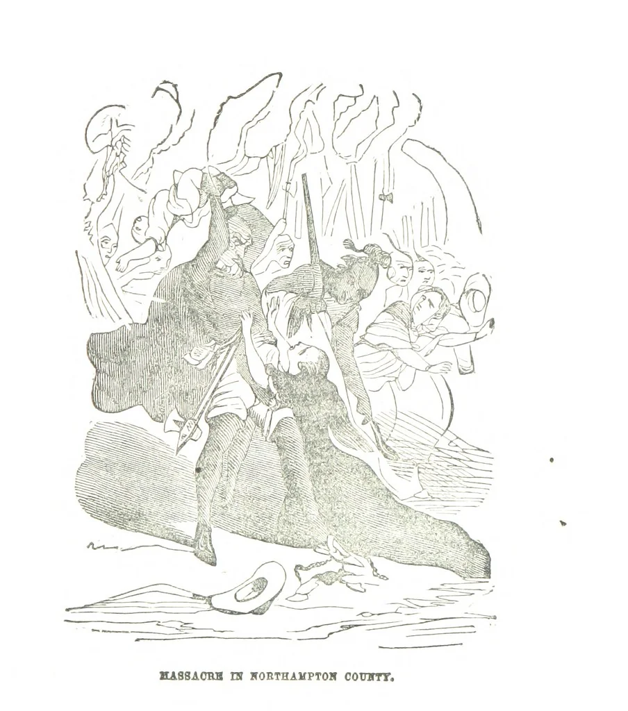 An illustration from Border Wars of the West. Comprising the frontier wars of Pennsylvania, Virginia, Kentucky, Ohio, Indiana, Illinois, Tennessee and Wisconsin, etc, 1853, leaf 41