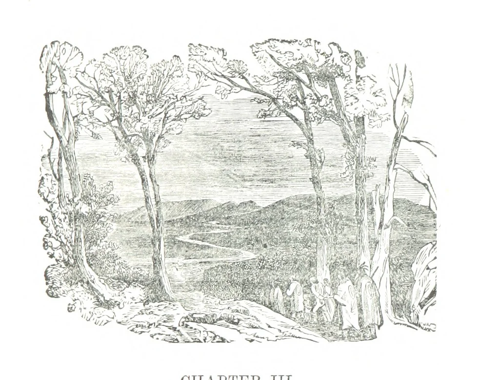 An illustration from Border Wars of the West. Comprising the frontier wars of Pennsylvania, Virginia, Kentucky, Ohio, Indiana, Illinois, Tennessee and Wisconsin, etc, 1853, leaf 425