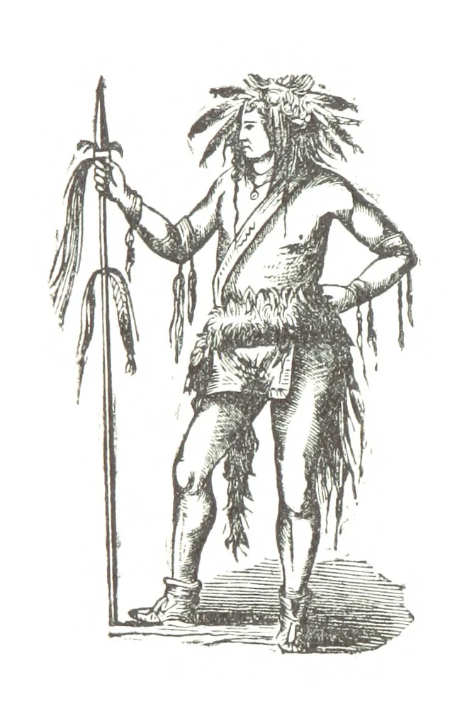 An illustration from Border Wars of the West. Comprising the frontier wars of Pennsylvania, Virginia, Kentucky, Ohio, Indiana, Illinois, Tennessee and Wisconsin, etc, 1853, leaf 497