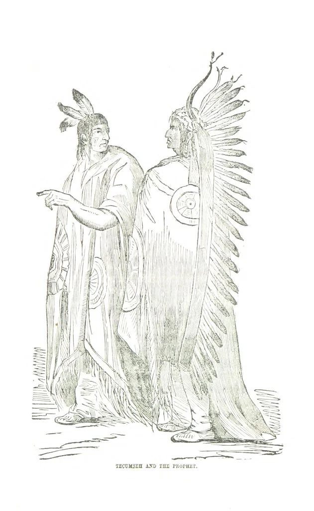An illustration from Border Wars of the West. Comprising the frontier wars of Pennsylvania, Virginia, Kentucky, Ohio, Indiana, Illinois, Tennessee and Wisconsin, etc, 1853, leaf 511