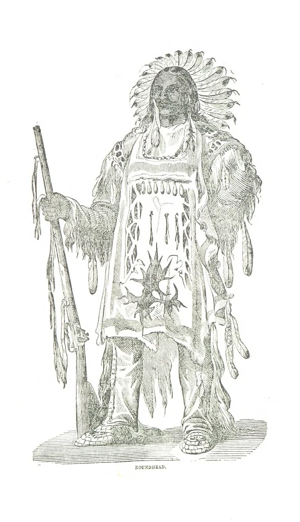An illustration from Border Wars of the West. Comprising the frontier wars of Pennsylvania, Virginia, Kentucky, Ohio, Indiana, Illinois, Tennessee and Wisconsin, etc, 1853, leaf 525