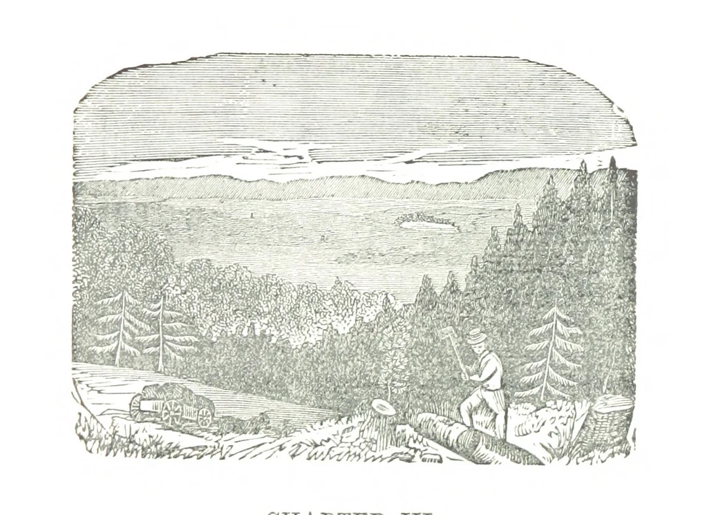 An illustration from Border Wars of the West. Comprising the frontier wars of Pennsylvania, Virginia, Kentucky, Ohio, Indiana, Illinois, Tennessee and Wisconsin, etc, 1853, leaf 61
