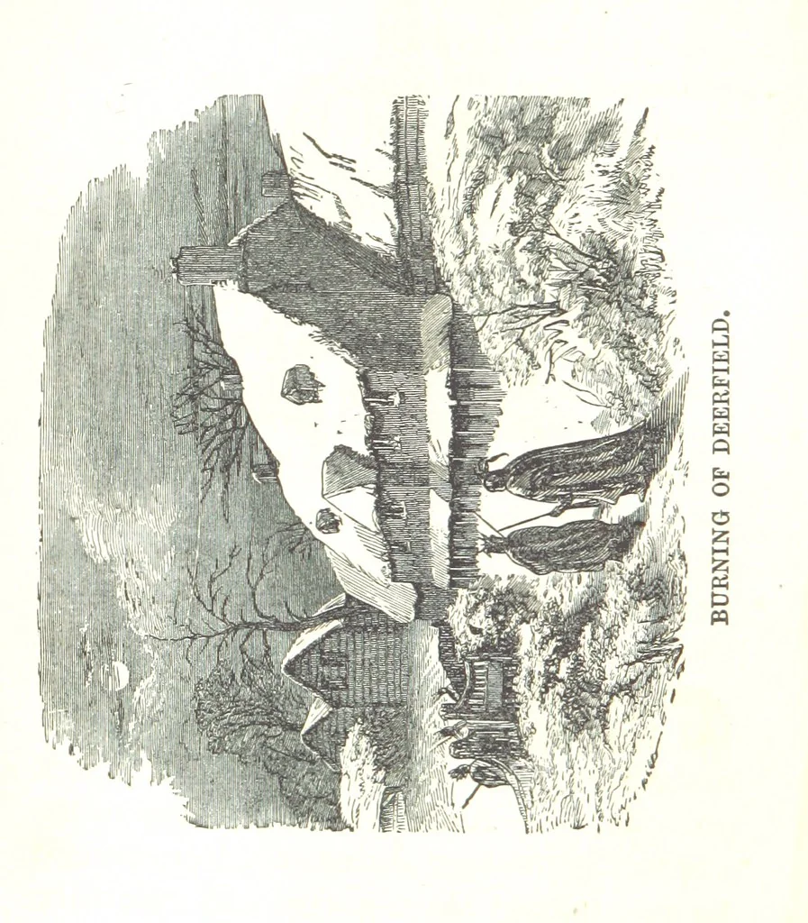 An illustration from Illustrated Historical Sketches of the Indians, exhibiting their manners and customs on the battle field, and in the Wigwam ... From the best authorities, 1857, leaf 218