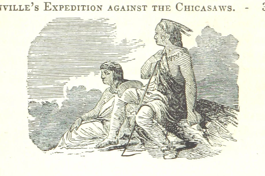 An illustration from Illustrated Historical Sketches of the Indians, exhibiting their manners and customs on the battle field, and in the Wigwam ... From the best authorities, 1857, leaf 22