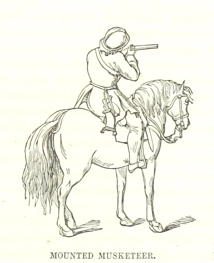 An illustration from Illustrated Historical Sketches of the Indians, exhibiting their manners and customs on the battle field, and in the Wigwam ... From the best authorities, 1857, leaf 297