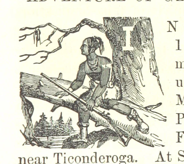 An illustration from Illustrated Historical Sketches of the Indians, exhibiting their manners and customs on the battle field, and in the Wigwam ... From the best authorities, 1857, leaf 301