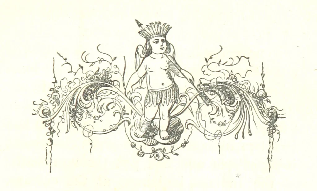 An illustration from Illustrated Historical Sketches of the Indians, exhibiting their manners and customs on the battle field, and in the Wigwam ... From the best authorities, 1857, leaf 31