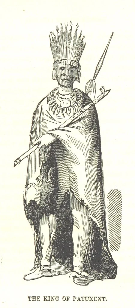 An illustration from Illustrated Historical Sketches of the Indians, exhibiting their manners and customs on the battle field, and in the Wigwam ... From the best authorities, 1857, leaf 327