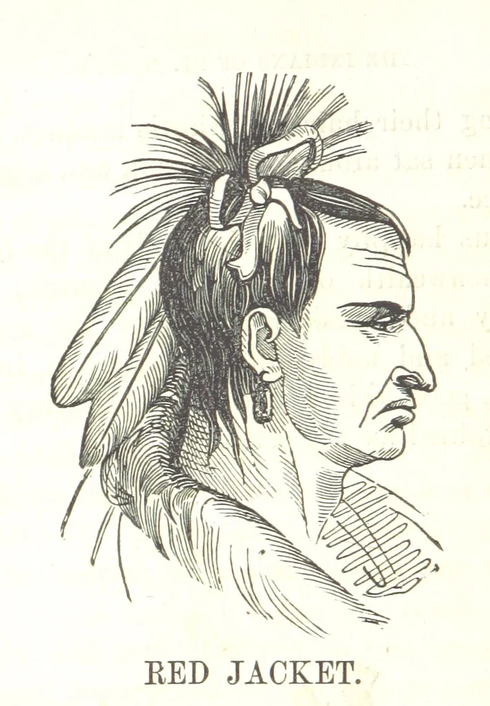 An illustration from Illustrated Historical Sketches of the Indians, exhibiting their manners and customs on the battle field, and in the Wigwam ... From the best authorities, 1857, leaf 346