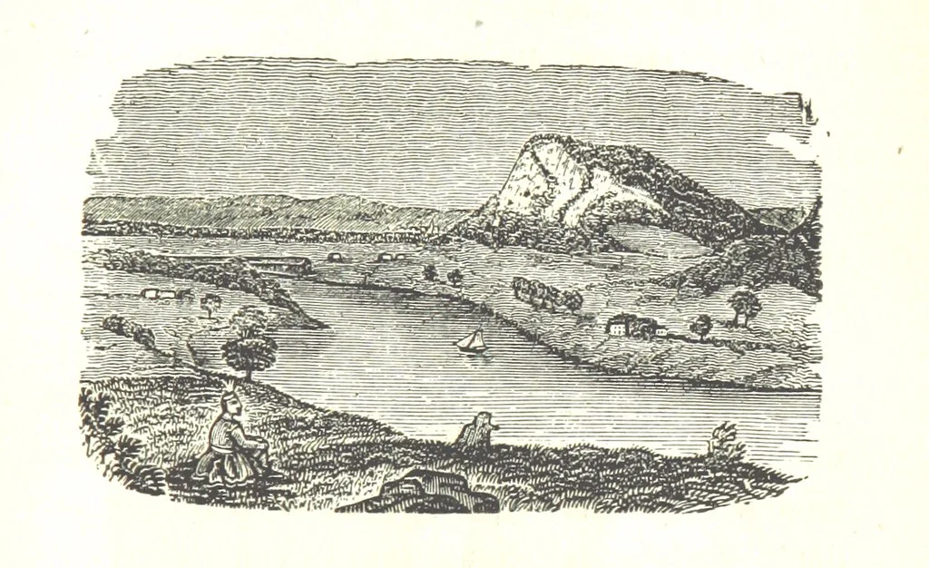 An illustration from Illustrated Historical Sketches of the Indians, exhibiting their manners and customs on the battle field, and in the Wigwam ... From the best authorities, 1857, leaf 401