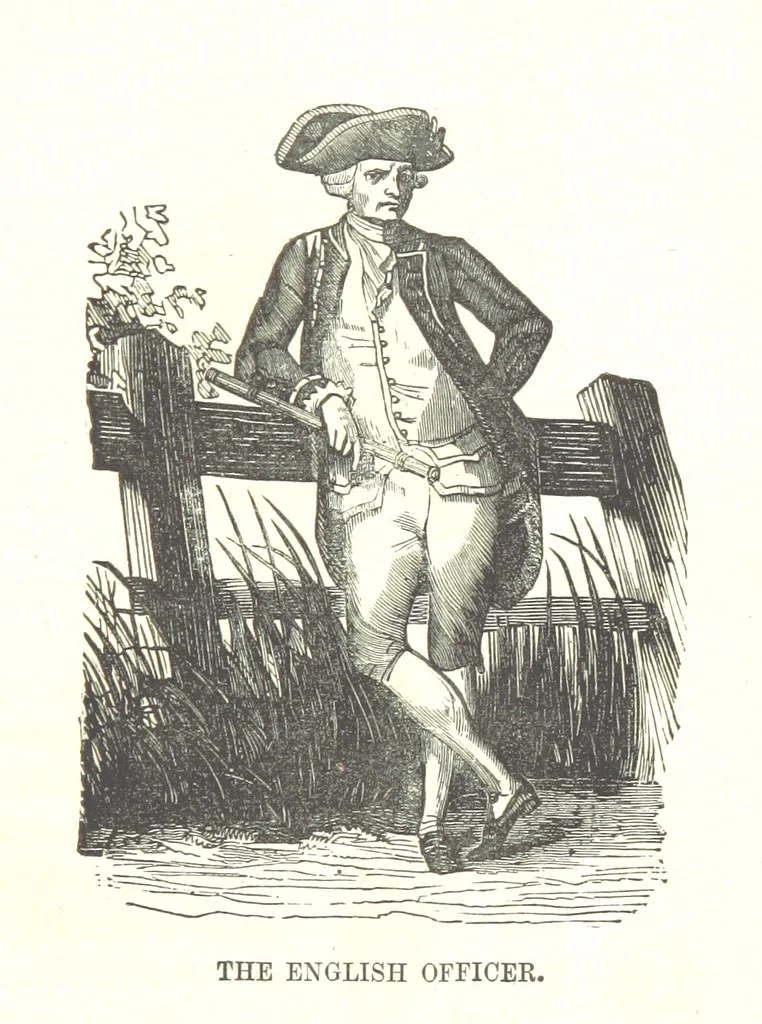 An illustration from Illustrated Historical Sketches of the Indians, exhibiting their manners and customs on the battle field, and in the Wigwam ... From the best authorities, 1857, leaf 47