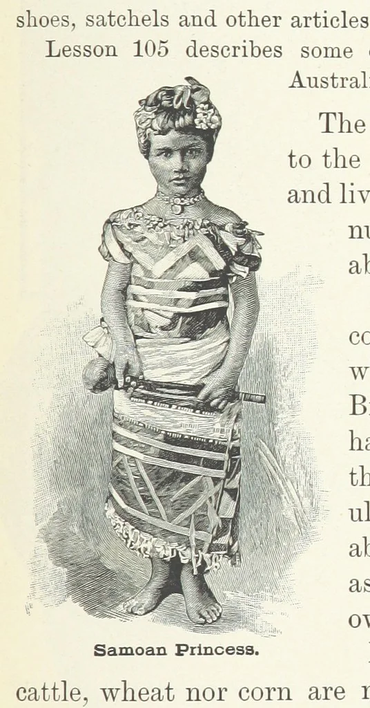 An illustration from Advanced Geography, 1899, leaf 101