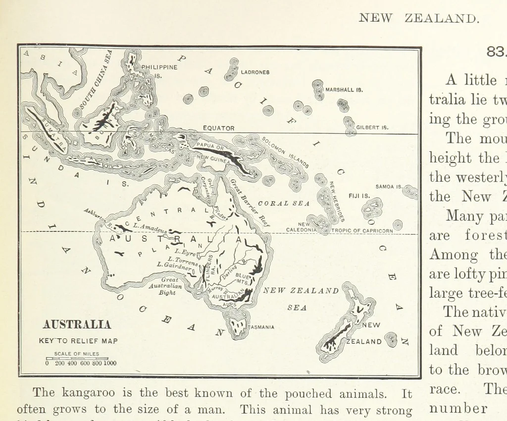 An illustration from Advanced Geography, 1899, leaf 101