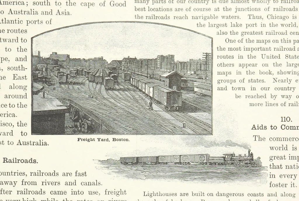 An illustration from Advanced Geography, 1899, leaf 125