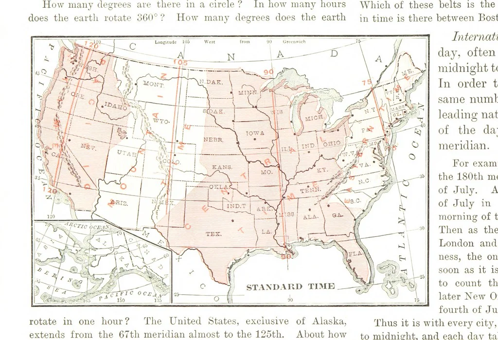 An illustration from Advanced Geography, 1899, leaf 126