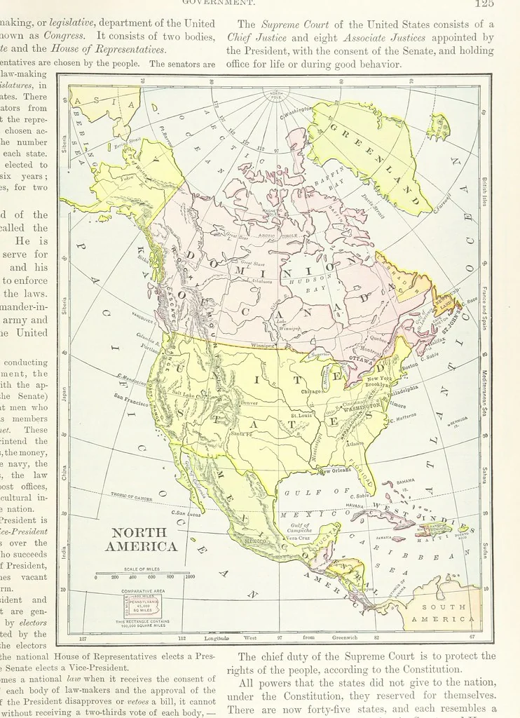 An illustration from Advanced Geography, 1899, leaf 129