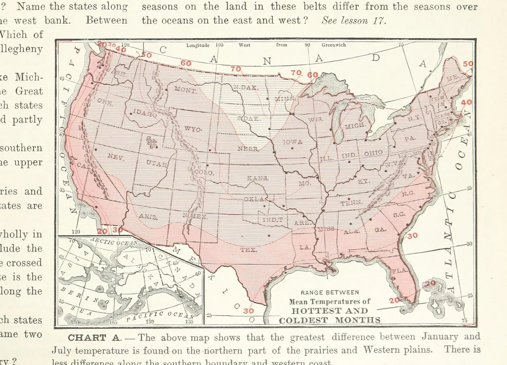 An illustration from Advanced Geography, 1899, leaf 131