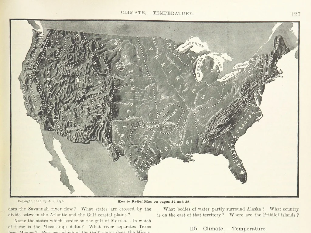 An illustration from Advanced Geography, 1899, leaf 131