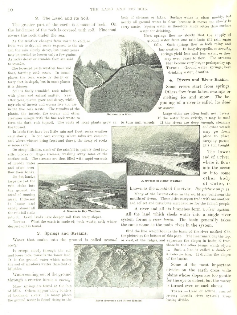 An illustration from Advanced Geography, 1899, leaf 14