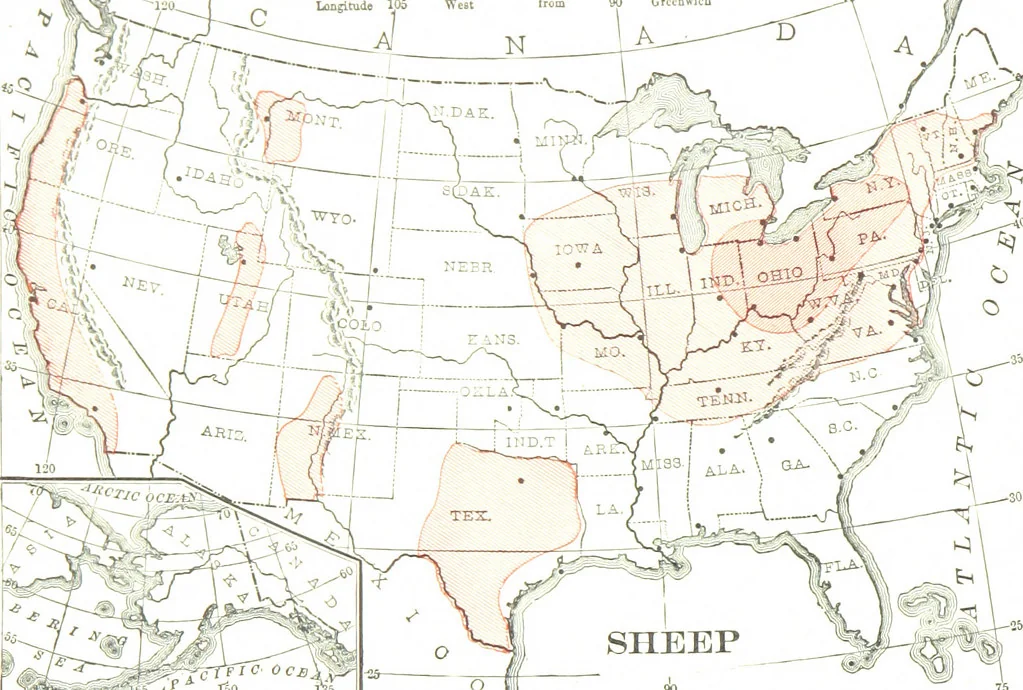 An illustration from Advanced Geography, 1899, leaf 140