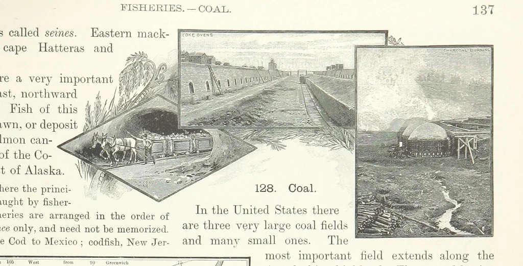 An illustration from Advanced Geography, 1899, leaf 141