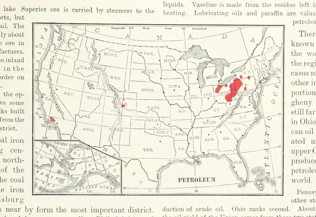 An illustration from Advanced Geography, 1899, leaf 143