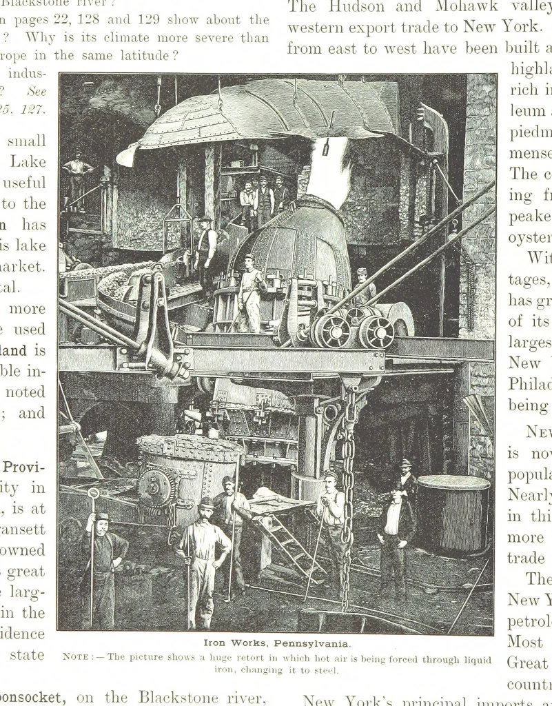 An illustration from Advanced Geography, 1899, leaf 146