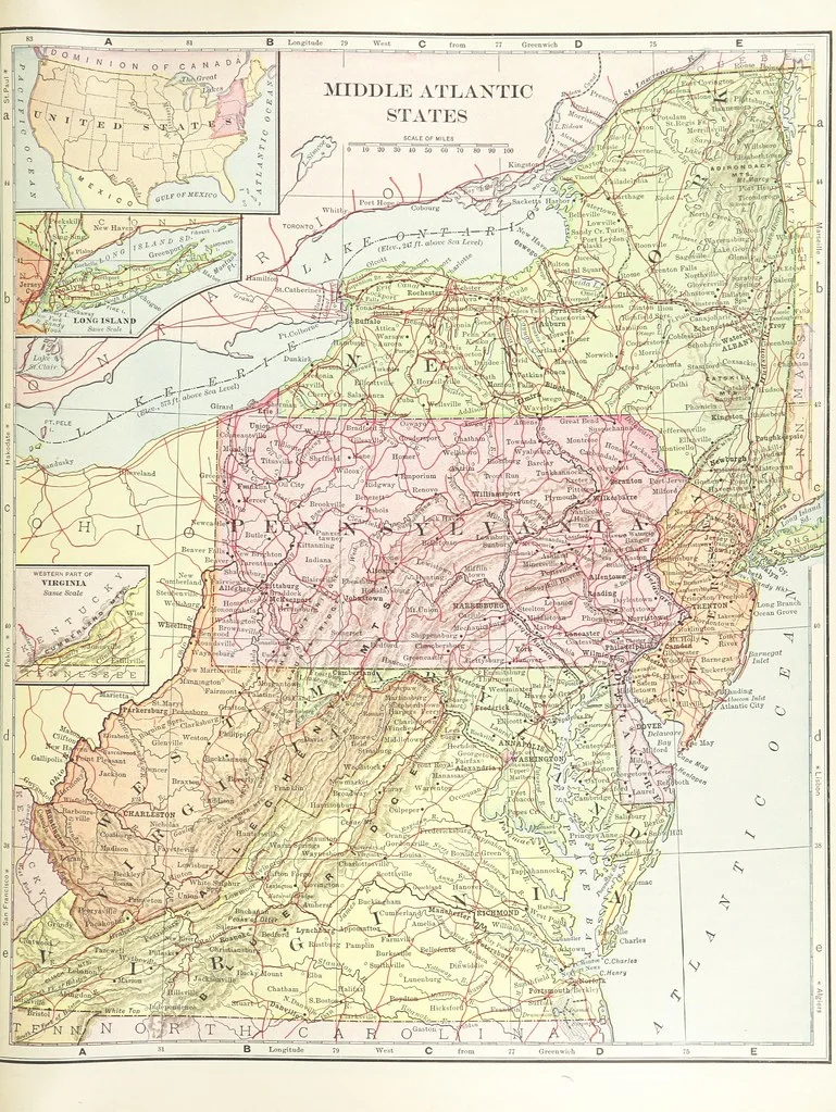 An illustration from Advanced Geography, 1899, leaf 149