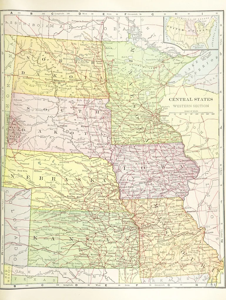 An illustration from Advanced Geography, 1899, leaf 159