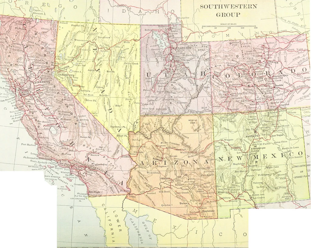 An illustration from Advanced Geography, 1899, leaf 161