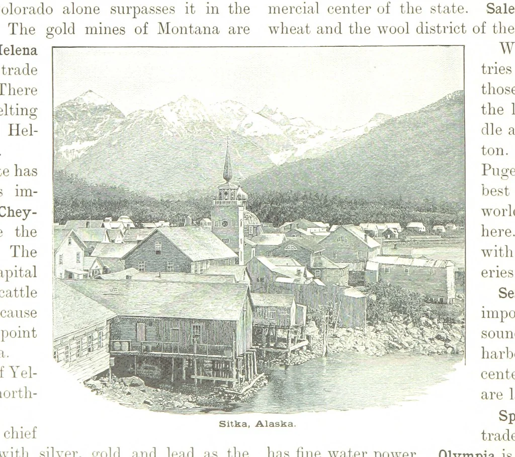 An illustration from Advanced Geography, 1899, leaf 162