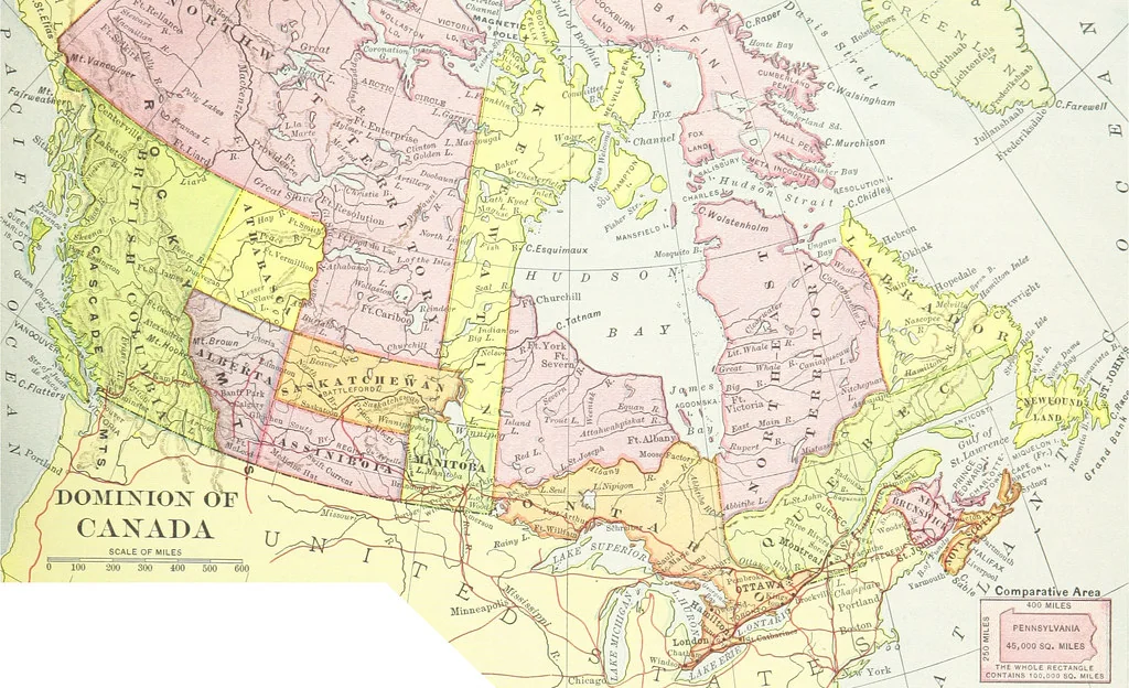 An illustration from Advanced Geography, 1899, leaf 165