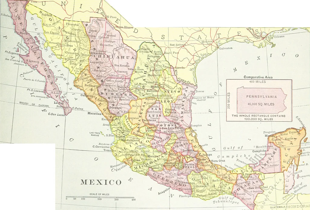 An illustration from Advanced Geography, 1899, leaf 165
