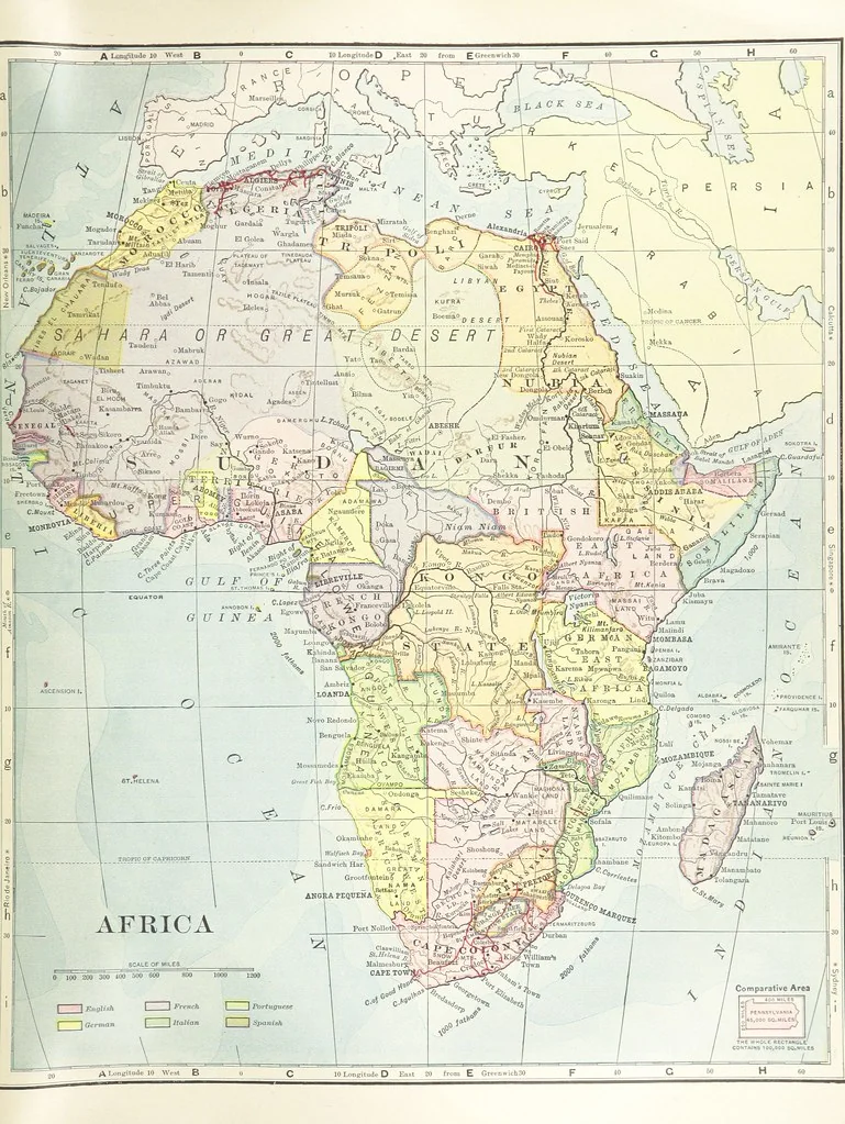 An illustration from Advanced Geography, 1899, leaf 185