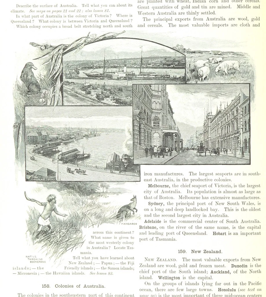 An illustration from Advanced Geography, 1899, leaf 186