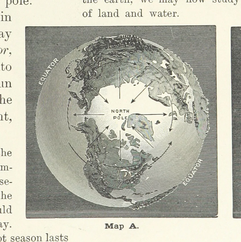 An illustration from Advanced Geography, 1899, leaf 19