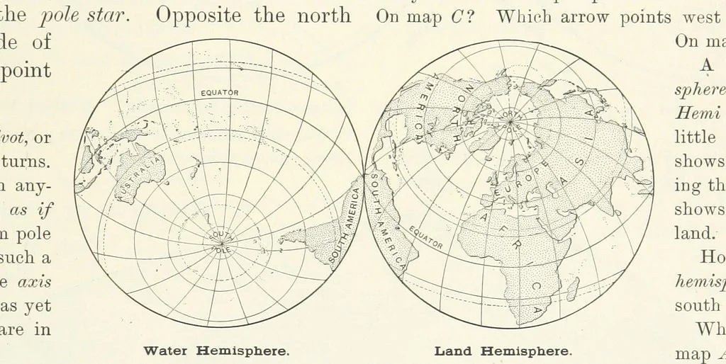 An illustration from Advanced Geography, 1899, leaf 19