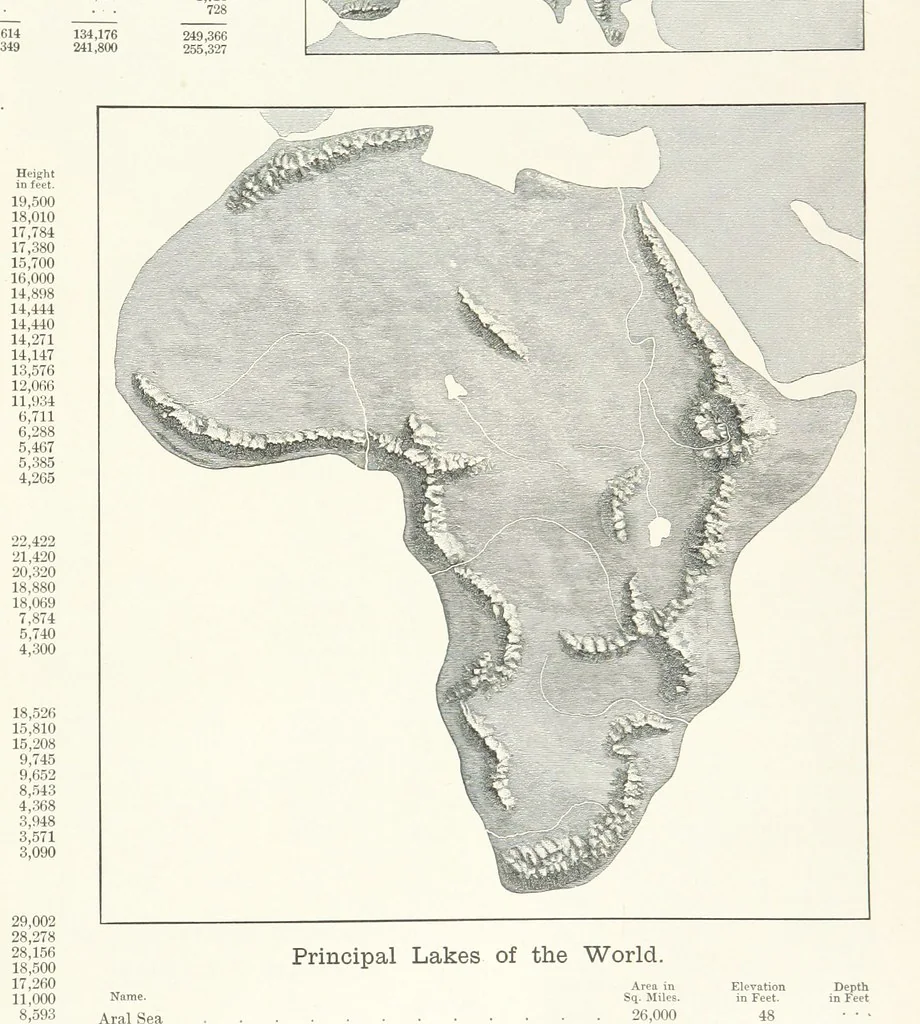 An illustration from Advanced Geography, 1899, leaf 191