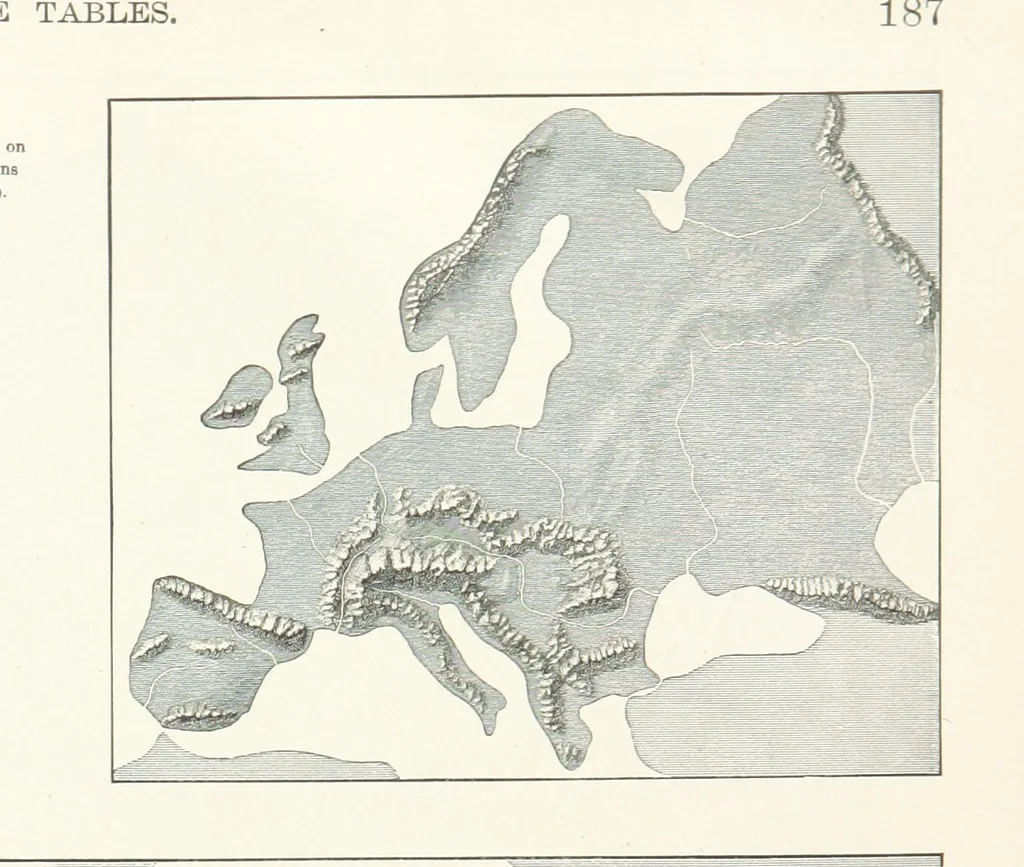 An illustration from Advanced Geography, 1899, leaf 191