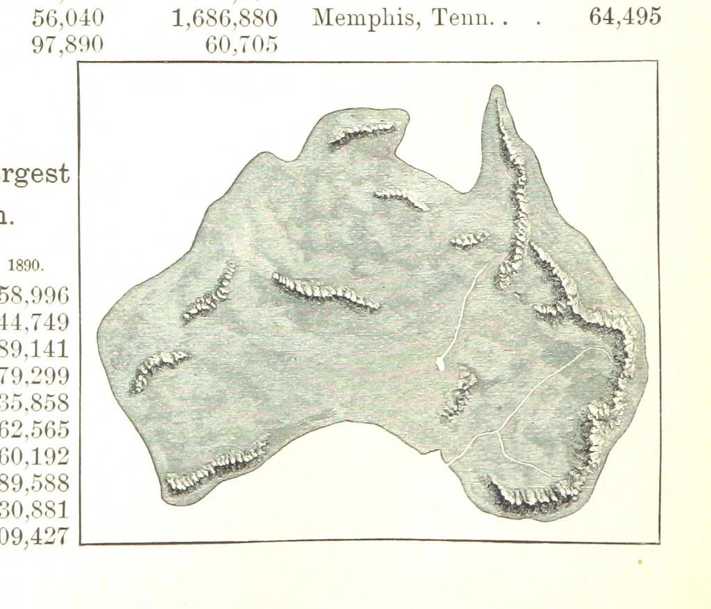 An illustration from Advanced Geography, 1899, leaf 192