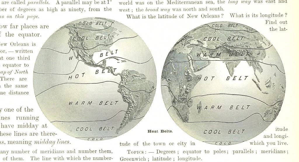 An illustration from Advanced Geography, 1899, leaf 22