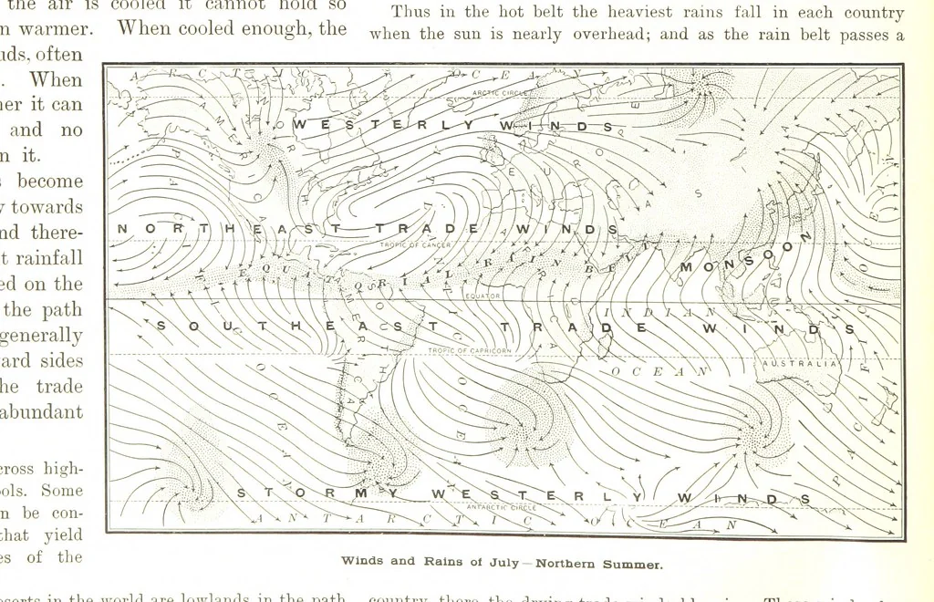 An illustration from Advanced Geography, 1899, leaf 26