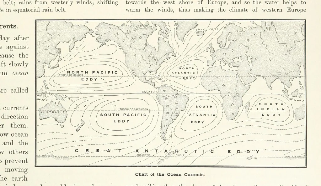 An illustration from Advanced Geography, 1899, leaf 27