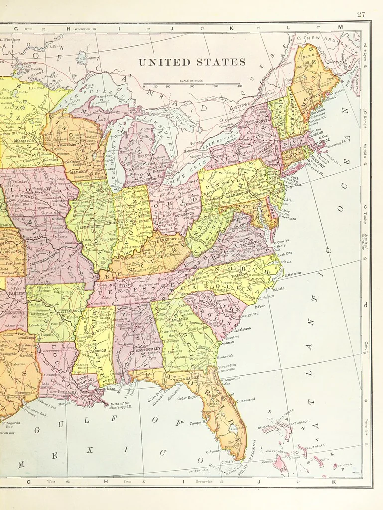 An illustration from Advanced Geography, 1899, leaf 31