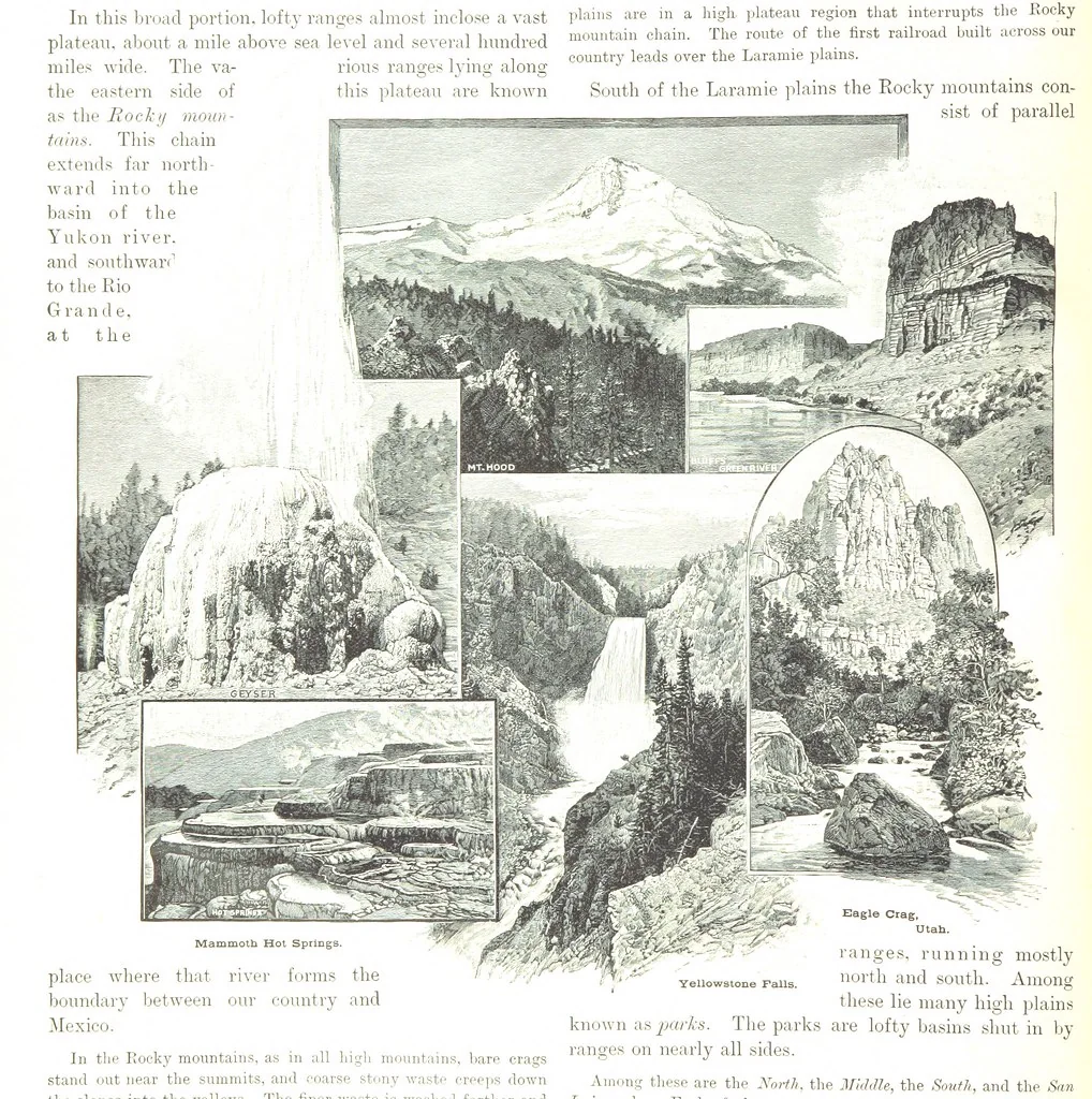 An illustration from Advanced Geography, 1899, leaf 34