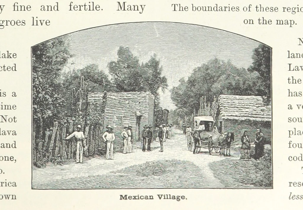 An illustration from Advanced Geography, 1899, leaf 45