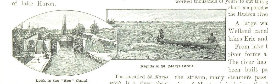 An illustration from Advanced Geography, 1899, leaf 50